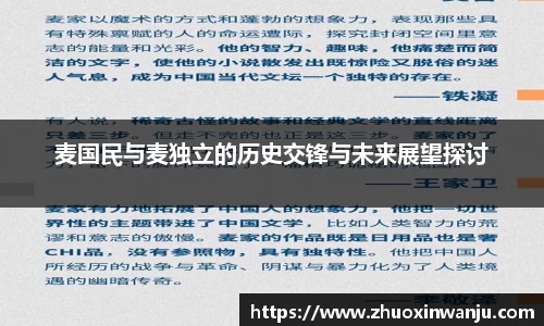麦国民与麦独立的历史交锋与未来展望探讨
